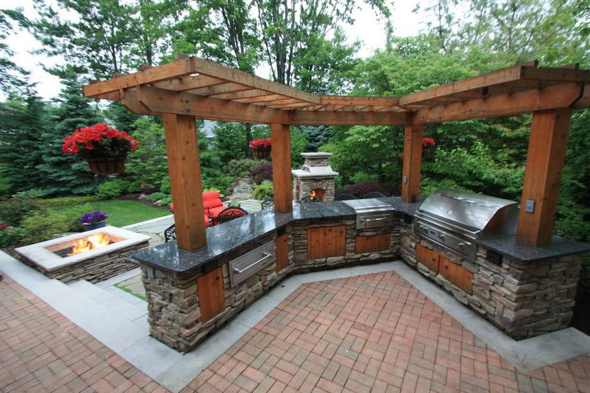 Awesome Outdoor Kitchen Ideas For Your Guests Refreshment Outdoor And Patio Ideas Designs And Diy Plans