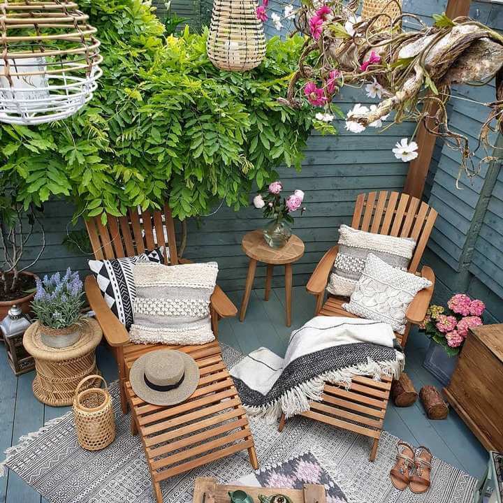 Bohemian Style Garden And Outdoor Living Ideas Outdoor And Patio Ideas Designs And Diy Plans